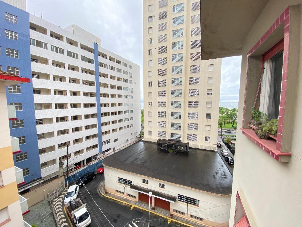 Apto Santos Gonzaga 50Mtrs Praia Экстерьер фото